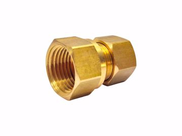 Picture of 1/2" x 1/2" Brass Compression x FIP Connector