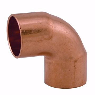 Picture of 1-1/4" x 3/4" Wrot Copper Short Turn 90° Elbow