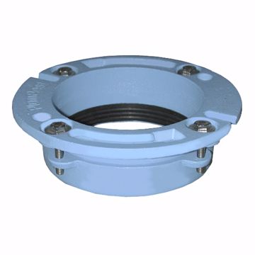 Picture of 3" x 2" Code Blue No Caulk Closet Flange