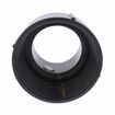 Picture of 3” x 4” Gray PVC Pipe Fit Base with 4” Thread