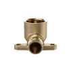 Picture of 1/2" F1960 x FIP Brass PEX 90° Drop Ear Elbow, Bag of 25