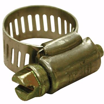 Picture of 1/2" - 1-1/4" Gear Clamp with 1/2" Band, Part Stainless, Box of 10