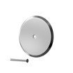 Picture of 6" Stainless Steel Cleanout/Extension Cover, Wall Mount with 4" Bolt (24 Gauge)
