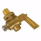 Picture of 1/4" MIP Drain Cock Valve, Lever Handle