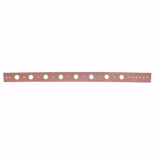 Picture of 1/2" x 26" Flat Copper Plated Bracket, Box of 50