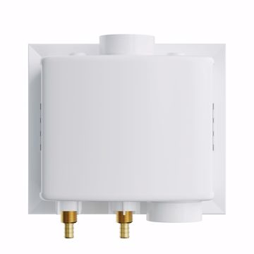 Picture of Washing Machine Box, Quarter Turn Left Outlet with Water Hammer Arrestor, 1/2" PEX F1807 Connection
