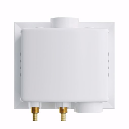 Picture of Washing Machine Box, Quarter Turn Left Outlet with Water Hammer Arrestor, 1/2" PEX F1807 Connection