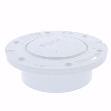 Picture of 4" PVC Closet Flange with Knockout