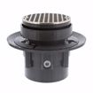 Picture of 2" x 3" LevelBest® Complete Heavy Duty Drain System with 3" Metal Spud and 5" Nickel Bronze Strainer