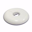 Picture of 3/8" IPS 1/2" CTS White Flexible Plastic Floor and Ceiling Plate, Box of 12