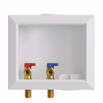 Picture of Washing Machine Box, Quarter Turn Right Outlet, 1/2" MIP/SWT Connection