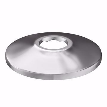 Picture of 3/4" IPS Chrome Plated Steel Shallow Escutcheon, Bag of 25