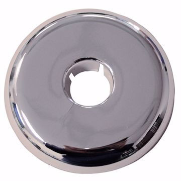 Picture of 3/8" IPS 1/2" CTS Flexible Plastic Floor and Ceiling Plate, Box of 12