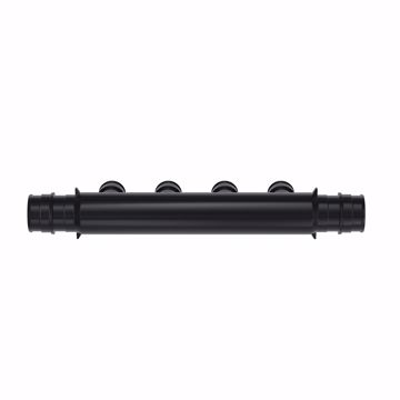 Picture of 3/4" F1960 Poly PEX Manifold, 4-Port with Open End, Bag of 10