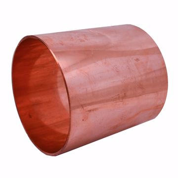 Picture of 4" C x C Wrot Copper Coupling with Dimple Stop
