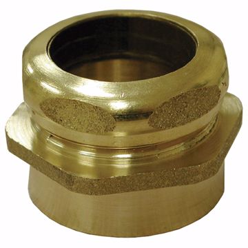 Picture of 1-1/4" FIP x 1-1/4" OD Waste Connector with Stop