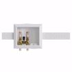 Picture of Washing Machine Box, Quarter Turn Right Outlet with Single Lever Valve and Water Hammer Arrestor, 1/2" CPVC Connection