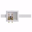 Picture of Washing Machine Box, Quarter Turn Right Outlet with Single Lever Valve and Water Hammer Arrestor, 1/2" PEX F1960 Connection