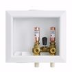 Picture of Washing Machine Box, Quarter Turn Left Outlet with Single Lever Valve and Water Hammer Arrestor, 1/2" CPVC Connection