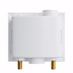 Picture of Washing Machine Box, Quarter Turn Center Outlet with Water Hammer Arrestor, 1/2" MIP/SWT Connection