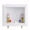 Picture of Washing Machine Box, Quarter Turn Center Outlet with Water Hammer Arrestor, 1/2" PEX F1807 Connection