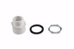 Picture of 20" Aluminum Round Water Heater Pan with 1" PVC Fitting