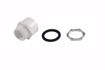 Picture of 22" Aluminum Round Water Heater Pan with 1" PVC Fitting
