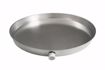 Picture of 26" Aluminum Round Water Heater Pan with 1" PVC Fitting