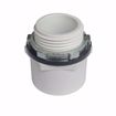 Picture of 26" Aluminum Round Water Heater Pan with 1" PVC Fitting
