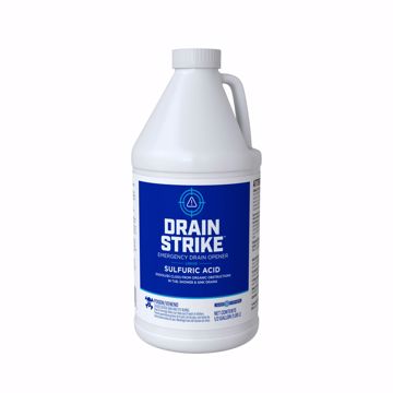 Picture of 1/2 Gallon, Drain Strike (TM) Sulfuric Acid Drain Opener, Carton of 4