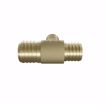 Picture of 1-1/2" x 1-1/4" x 1" F1807 Brass PEX Reducing Tee, Bag of 5