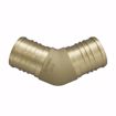 Picture of 2" F1807 Brass PEX 45° Elbow, Bag of 1