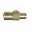 Picture of 2" x 1-1/2" x 1" F1807 Brass PEX Reducing Tee, Bag of 1