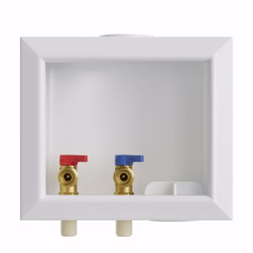 Picture of Washing Machine Box, Quarter Turn Right Outlet, 1/2" CPVC Connection