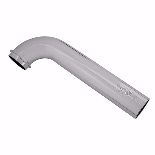 Picture of 1-1/2" x 7-1/2" Chrome Plated Brass Wall Bend 20 Gauge