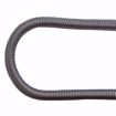 Picture of 5/8" OD (1/2" ID) X 18" Long, 1/2" Male Pipe Thread X 1/2" Male Pipe Thread, Uncoated Corrugated Stainless Steel Gas Connector