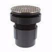 Picture of 3" x 4" LevelBest® Complete Pipe Fit Cleanout System with 3" Plastic Spud and 5" Nickel Bronze Cover