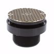 Picture of 3" x 4" LevelBest® Complete Pipe Fit Cleanout System with 3" Plastic Spud and 5" Nickel Bronze Cover