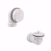 Picture of Lift and Turn PVC Schedule 40 Half Bath Waste Kit with Quick Test, White