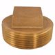 Picture of 2" Bronze Cored Plug with Square Head