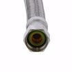 Picture of 3/8" Compression x 1/2" FIP x 12" Braided Stainless Steel Faucet Connector