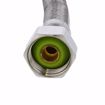 Picture of 3/8" Compression x 1/2" FIP x 16" Braided Stainless Steel Faucet Connector