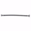 Picture of 1/2" Compression x 1/2" FIP x 12" Braided Stainless Steel Faucet Connector