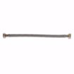 Picture of 1/2" FIP x 1/2" FIP x 12" Braided Stainless Steel Faucet Connector