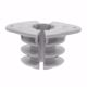 Picture of 1/2" Plastic Pipe Insulator, Carton of 25