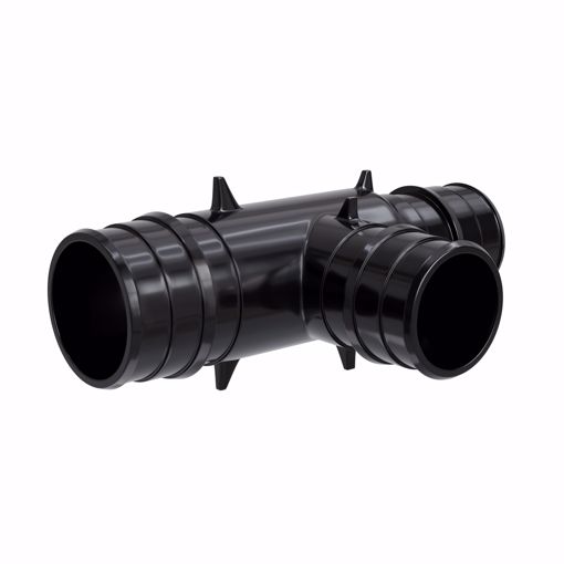 Picture of 1-1/2" x 1-1/4" x 1-1/4" F1960 Poly PEX Reducing Tee, Bag of 10