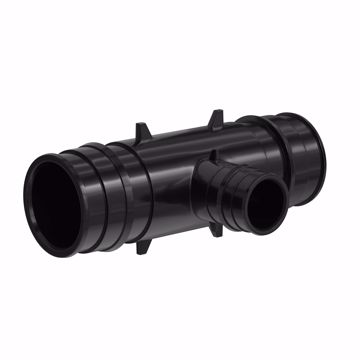 Picture of 2" x 2" x 1-1/4" F1960 Poly PEX Reducing Tee, Bag of 5