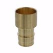 Picture of 1-1/2" F1960 Female Sweat Brass PEX Adapter, Bag of 12