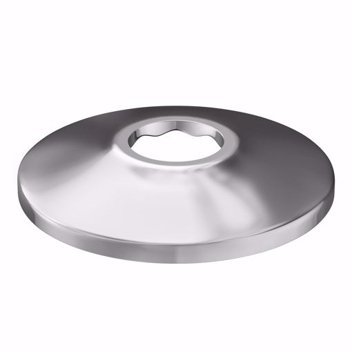 Picture of 3/4" IPS Chrome Plated Steel Shallow Escutcheon, Bag of 25