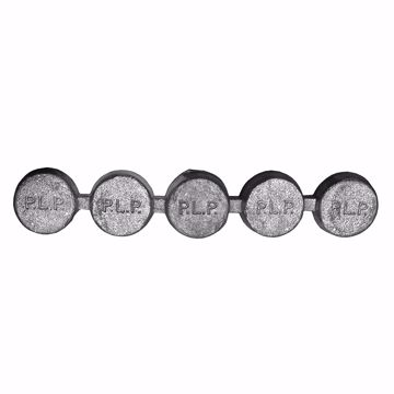 Picture of 25 lb. Lead Ingot (Handle with five 5 lb. Plugs)